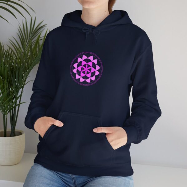 QuantumLOVE Unisex Hooded Sweatshirt - Image 79