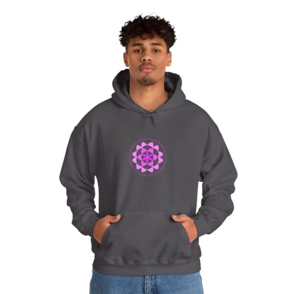 QuantumLOVE Unisex Hooded Sweatshirt - Image 60