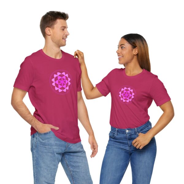 QuantumLOVE Unisex Cotton Short Sleeve Tee - Image 233