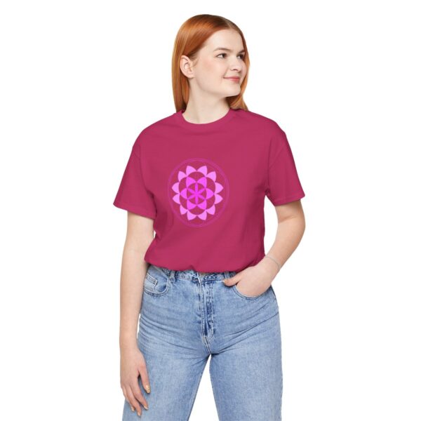 QuantumLOVE Unisex Cotton Short Sleeve Tee - Image 251