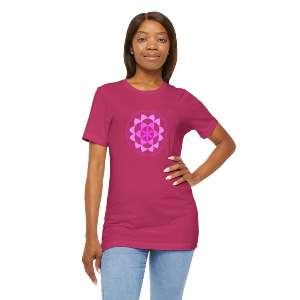 QuantumLOVE Unisex Cotton Short Sleeve Tee - Image 255