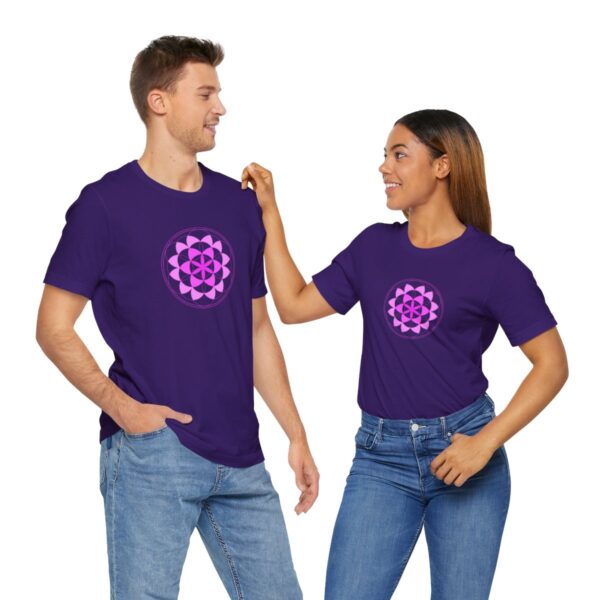 QuantumLOVE Unisex Cotton Short Sleeve Tee - Image 204