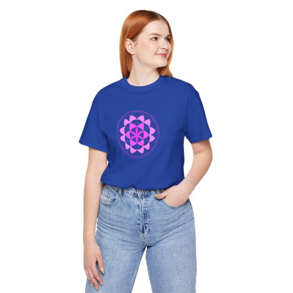 QuantumLOVE Unisex Cotton Short Sleeve Tee - Image 164